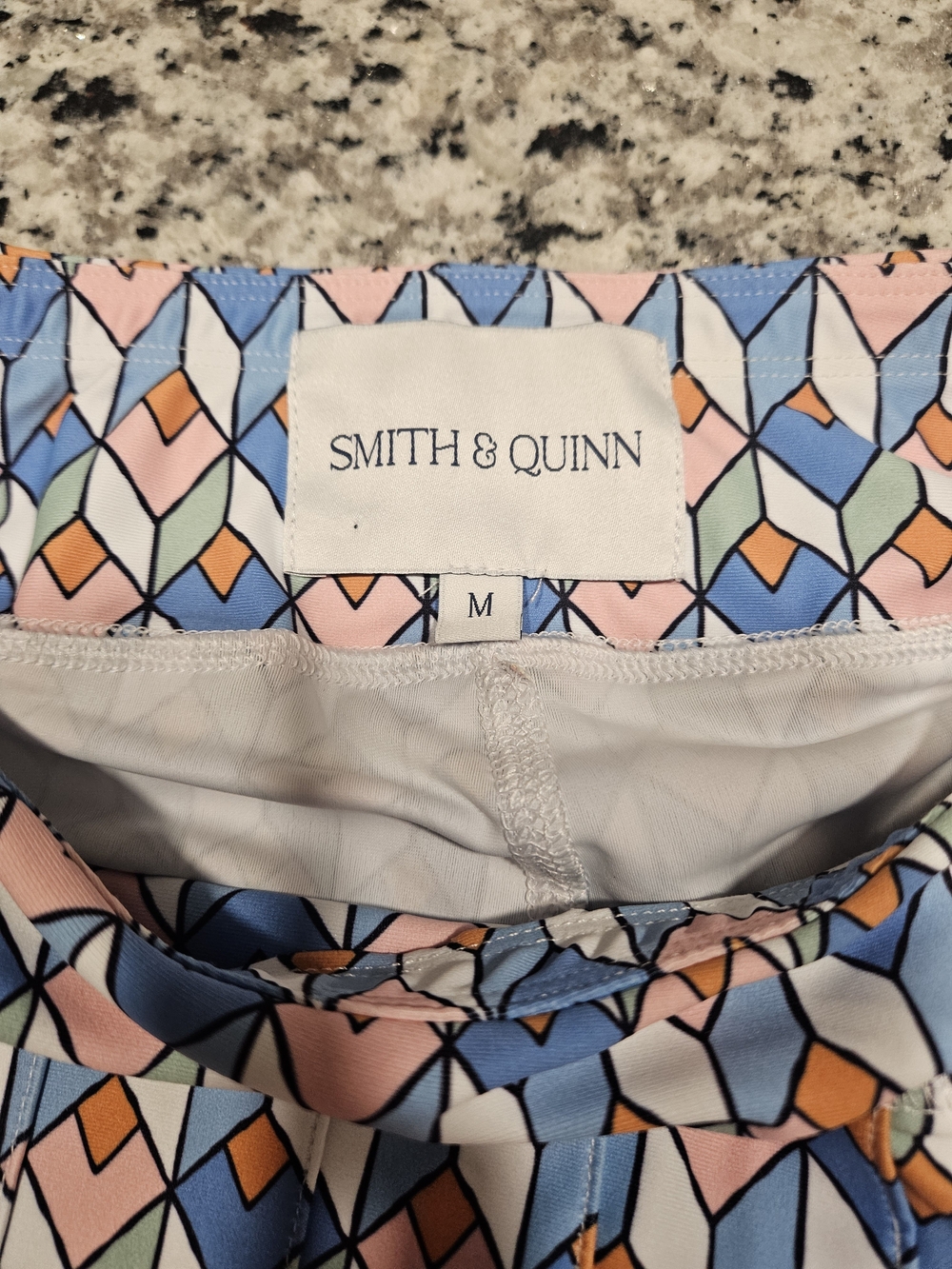 The Grey - Club Tile Geometric Print Mini Pickleball Skort - Picture 5 of 6